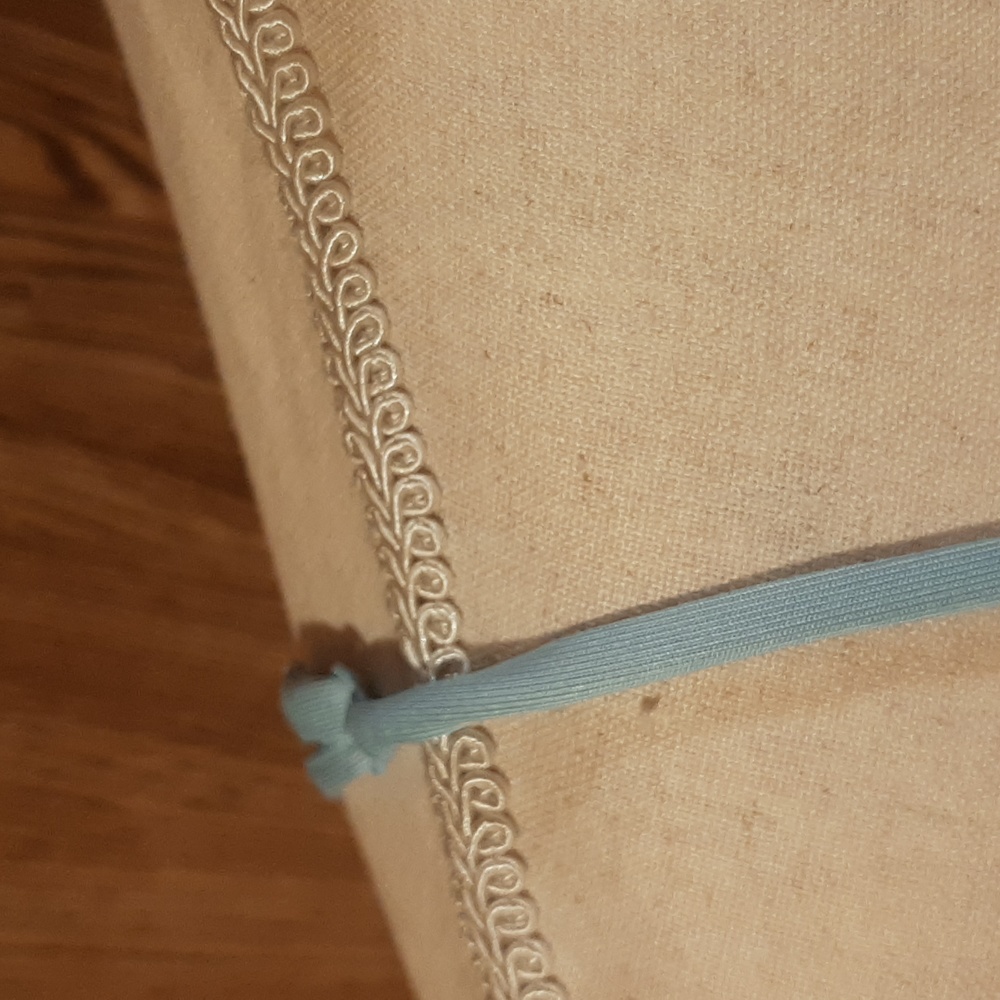 NWOT Tic Toc Blue Cropped Lace-Trimmed Top (Small) - Picture 3 of 8
